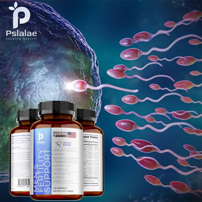 Male Fertility - Antioxidant, Supports Male Reproductive Health, Enhances Male Strength, Maintains Vitality, Non-GMO