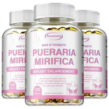 Pueraria Mirifica Supplement - Balanced Estrogen Metabolism, To Support Breasts Bigger, Rounder, Firmer BreastsSupplement