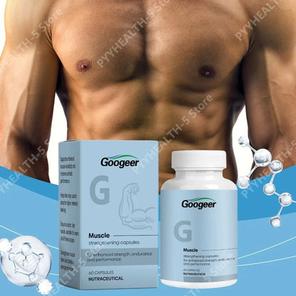 Daily Fitness Support Capsules, 60 Count Vitamin C Nutritional Supplement for Adults, Active Lifestyle Wellness Formula