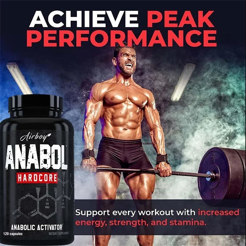 Anabol Hardcore Supplement - Anabolic Muscle Building Supplements That Promote Muscle Protein Synthesis and Increase Strength