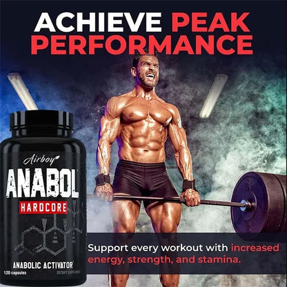 Anabol Hardcore Supplement - Anabolic Muscle Building Supplements That Promote Muscle Protein Synthesis and Increase Strength
