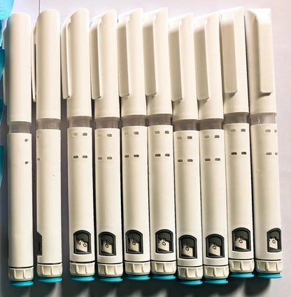Disposable pen for peptides or insulin, 10 units (excluding the medication).