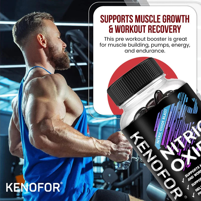 Premium Muscle Building Supplement To Support Muscle Endurance, Improve Athletic Performance, Boost Energy, and Exercise Health