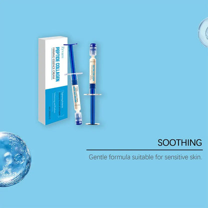 2pcs Collagen Elasticity Essence Cream Enriched peptides collagen deeply nourishes improving elasticity firmness skincare