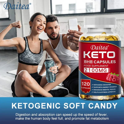 Weight Loss Capsules - 2100 mg - Ketogenic Enhancer, Weight Management, Fat Metabolis