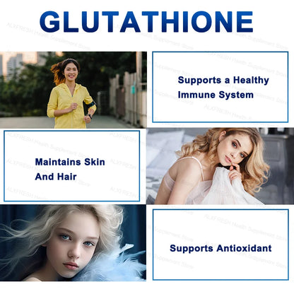 Liposomal Glutathione 1000 mg - Antioxidant and Immune Support Supplement - Detoxification and Liver Support