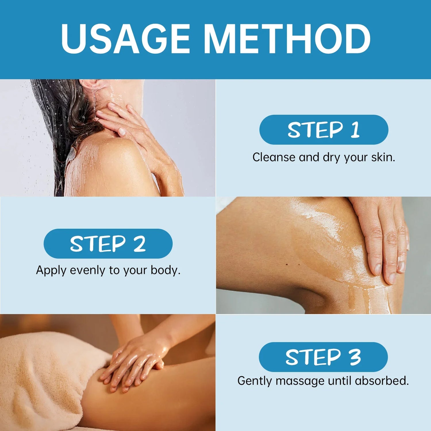 1-5pcs Stress Relief Body Oil with Vanilla - Deeply Moisturizes &amp; Soothes Muscles, Herbal Formula for Relaxing Bath &amp; Massage.