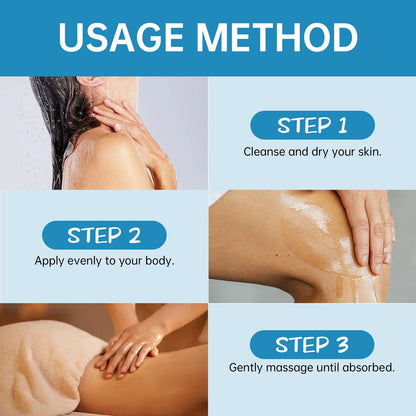 1-5pcs Stress Relief Body Oil with Vanilla - Deeply Moisturizes &amp; Soothes Muscles, Herbal Formula for Relaxing Bath &amp; Massage.