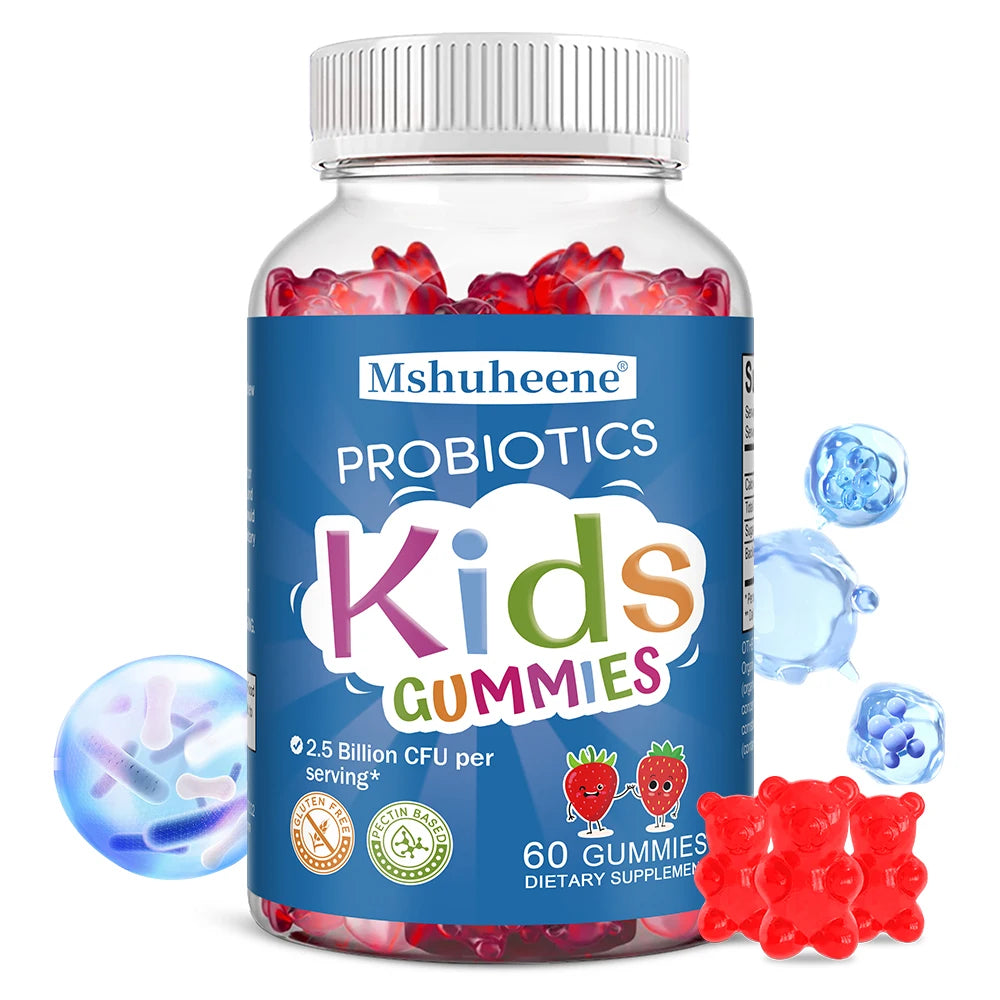 Probiotic Gummies for Adults &amp; Children 2.5 Billion CFU, Berry Antioxidants &amp; Vitamins, Digestive Balance Gut &amp; Immune Support