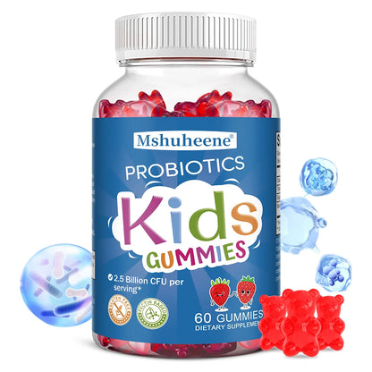 Probiotic Gummies for Adults &amp; Children 2.5 Billion CFU, Berry Antioxidants &amp; Vitamins, Digestive Balance Gut &amp; Immune Support