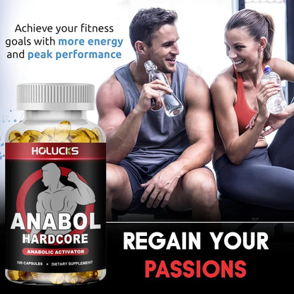 Anabol Hardcore Supplement, Muscle Growth,  for Men To Build Lean, Dense, High, Performance Enhancing, Support Overall Health
