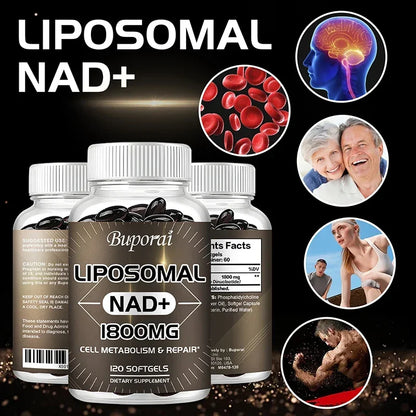 Liposomal NAD Supplement - Support Cellular Health, Stamina &amp; Healthy Aging