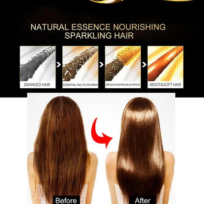 30 Capsules Rose Hair Essential Oil, Hair Vitamins Capsules Smooth Nourishing Repair Damaged Hair Serum for Frizzy Dry Curly