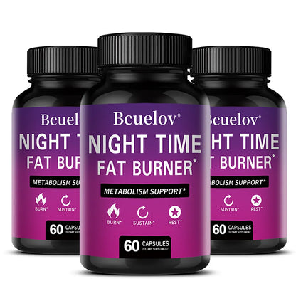 Nighttime Fat Burning Supplement - Fat Burning, Metabolism Boosting, Healthy Weight Management