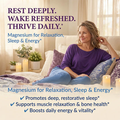 Magnesium L-Threonate Supplement - Supports Brain Health, Enhances Memory and Focus, Non-GMO, 120 Vegetarian Capsules