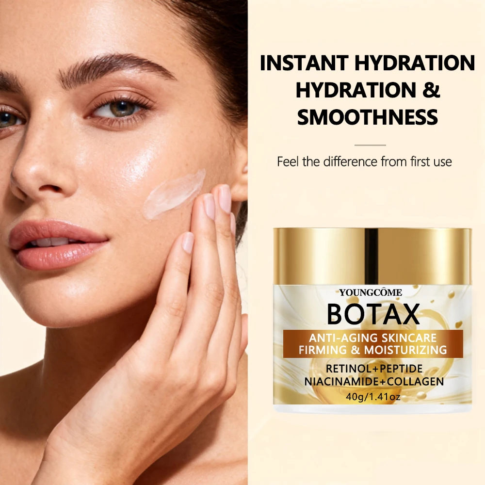 BOTAX Anti-Aging Skincare Cream with Retinol Peptides Niacinamide &amp; Collagen for Firming and Hydrating Daily Use