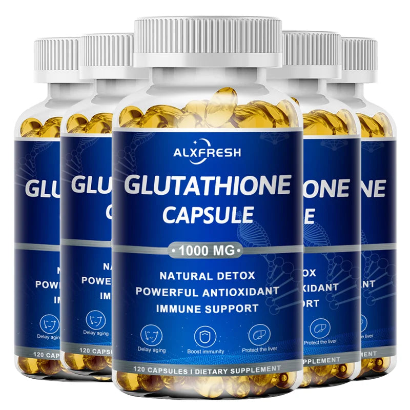 Liposomal Glutathione 1000 mg - Antioxidant and Immune Support Supplement - Detoxification and Liver Support