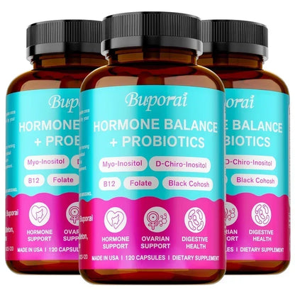 Hormone Balance + Probiotics - Promotes Women&