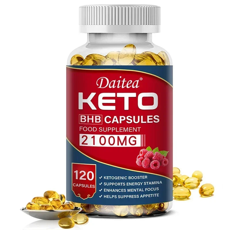 Weight Loss Capsules - 2100 mg - Ketogenic Enhancer, Weight Management, Fat Metabolis