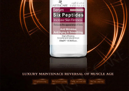 ARTISCARE Six Peptides Face Serum 3pcs/Lot Moisturizing Facial Lifting Skin Care Essence