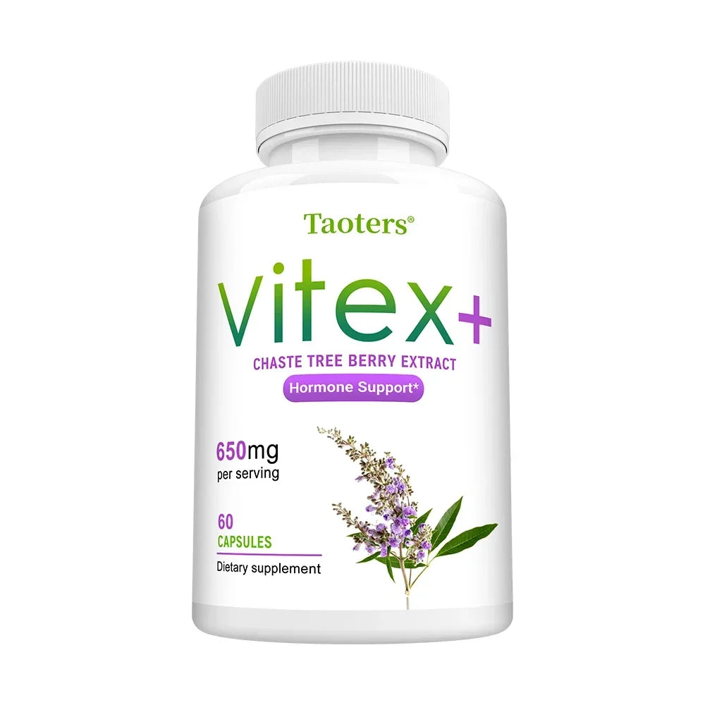 Vitex - Chaste Tree Berry Extract - Menopause Support, Weight Management, Balancing Emotions, Helping To Improve Skin