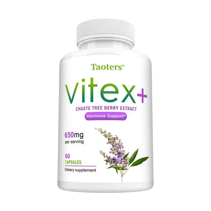 Vitex - Chaste Tree Berry Extract - Menopause Support, Weight Management, Balancing Emotions, Helping To Improve Skin