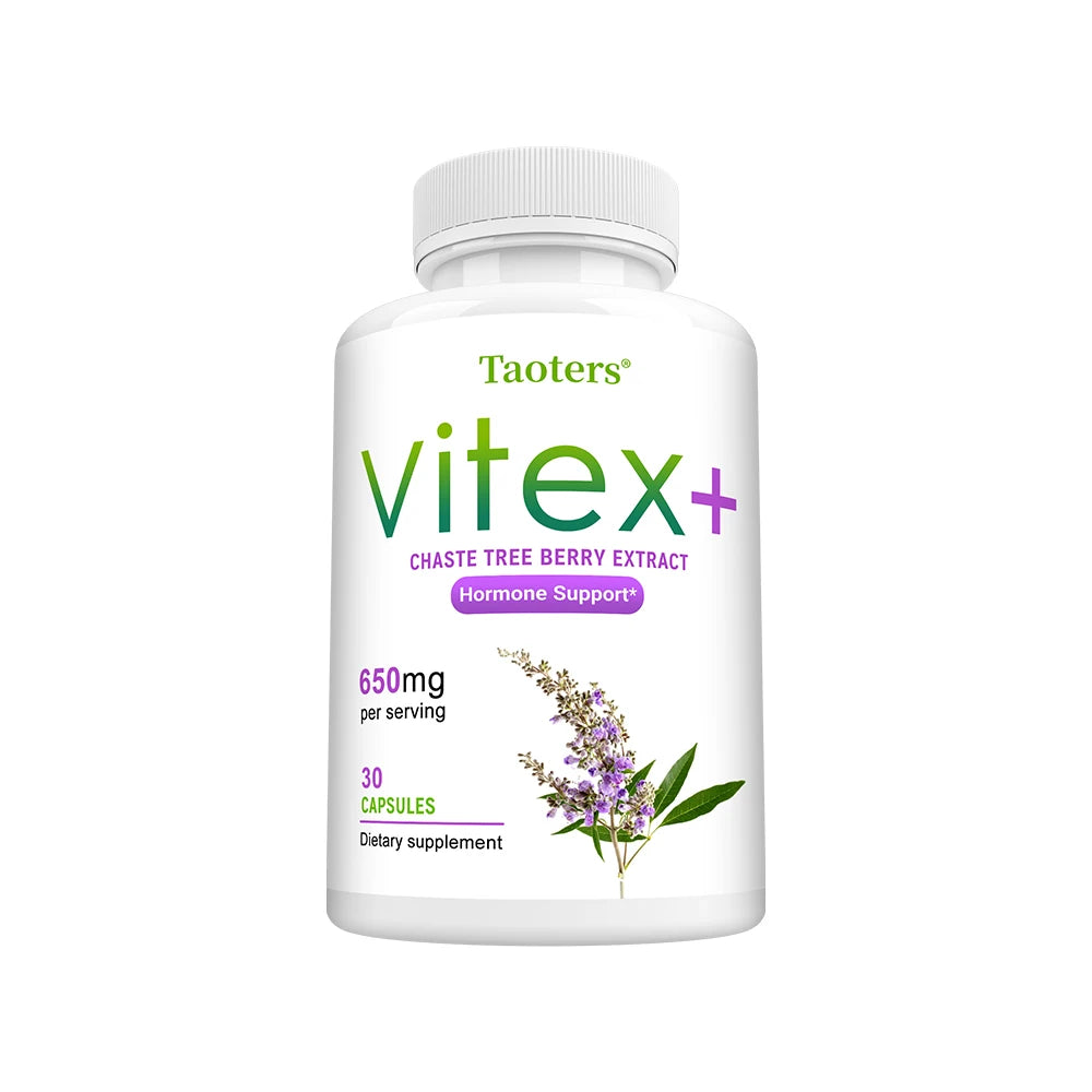 Vitex - Chaste Tree Berry Extract - Menopause Support, Weight Management, Balancing Emotions, Helping To Improve Skin