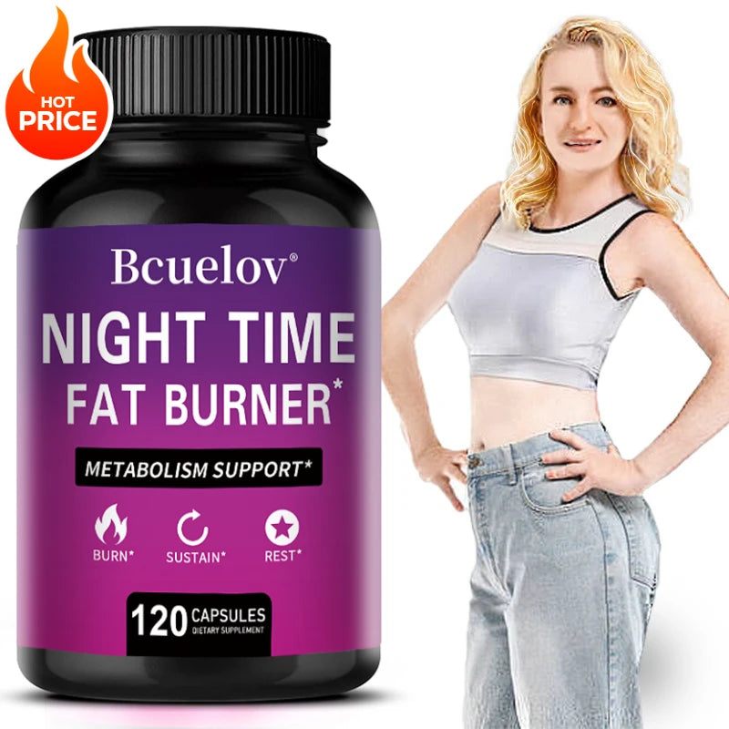 Nighttime Fat Burning Supplement - Fat Burning, Metabolism Boosting, Healthy Weight Management