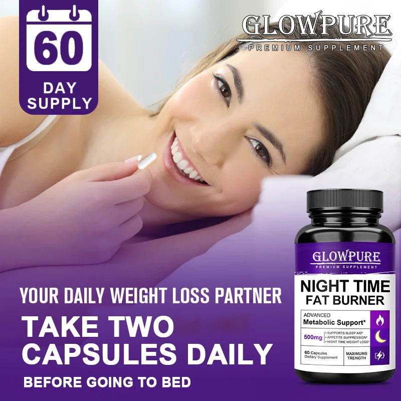 Night Time BodyBuilding Capsule - Supports Appetite Suppressant, Metabolism Supplement
