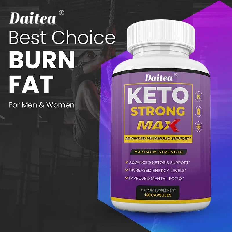 Keto Capsules - Slimming Ketogenic Weight Loss Supplements - Men &amp; Women Fat Burning, Focus, Metabolism, Mood Improvement