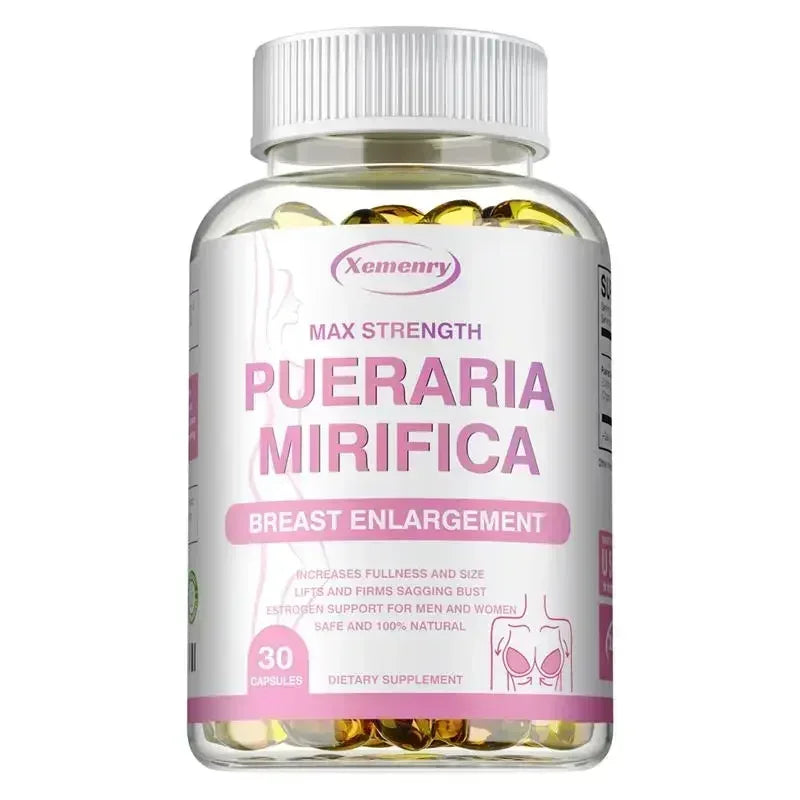 Pueraria Mirifica Supplement - Balanced Estrogen Metabolism, To Support Breasts Bigger, Rounder, Firmer BreastsSupplement
