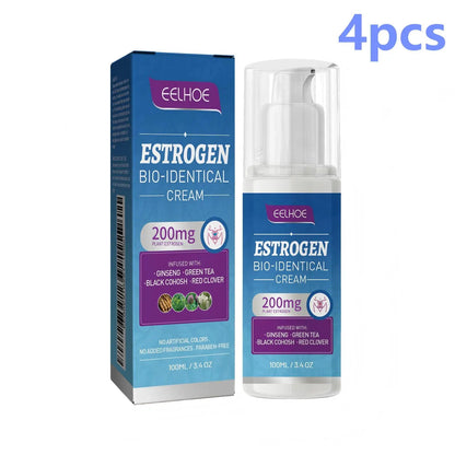 EELHOE Progesterone Cream for Menopause Middle-Aged Elderly Woman Progesterones Women Hormonal Balance Menopause Estrogen Cream