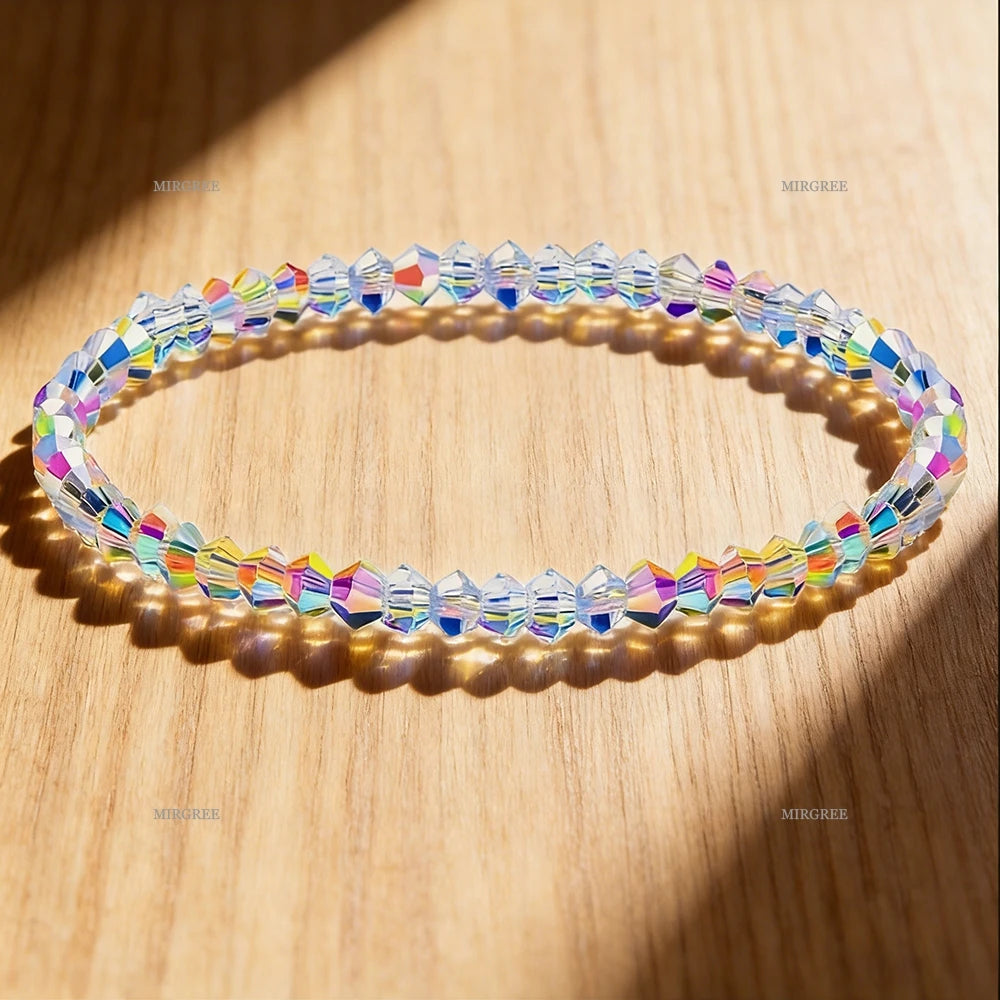 1pc "Menopause: Awakening" Crystal Beaded Bracelet - Empowering Jewelry Gift, Supporting Women&