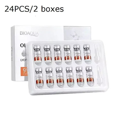 Facial  Serum Yeast Freeze-Dried Power Skin Care Set Shrink Pores Moisturizing Brighten Anti Aging Peptides Essence