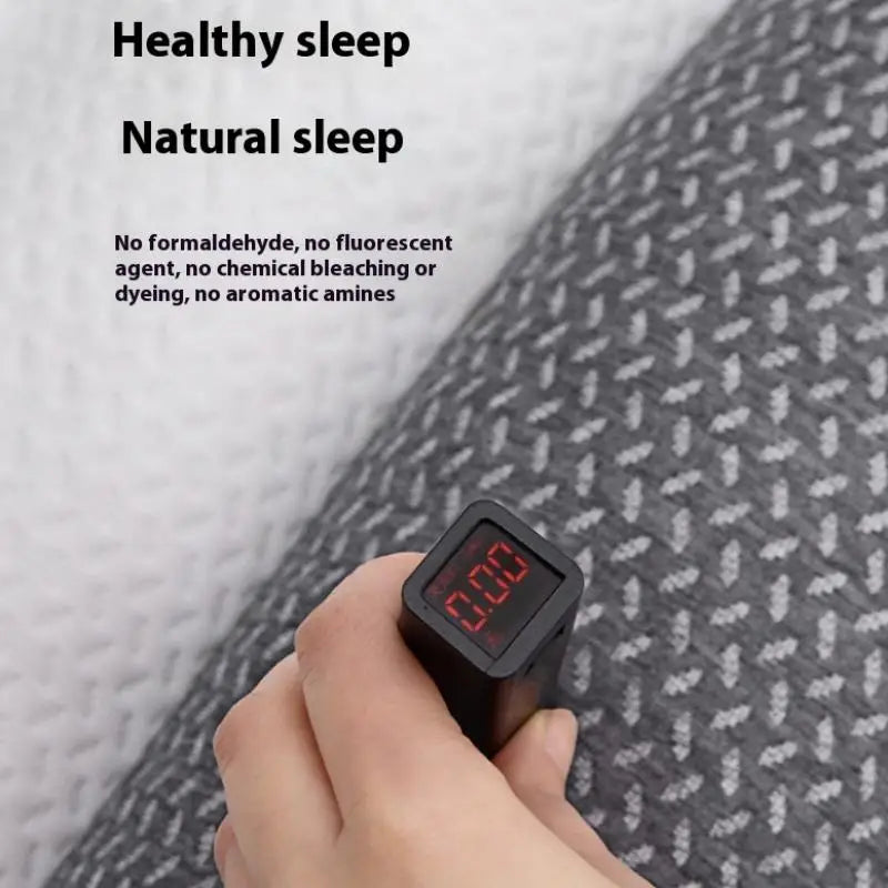 Cervical Support Sleep Aid Reverse Traction Zoned Design With Soy Fiber Knitted Core Home/Dorm Use Orthopedic Pillow