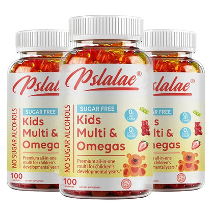 Kids Multivitamins Gummies - Boosts Immunity, Promotes Healthy Brain and Body Development, Provides Energy