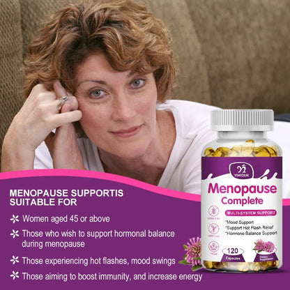 Yimiduk Menopause Relief Capsules Support Weight Management Improves Metabolism，Night Sweats Mood Supplements