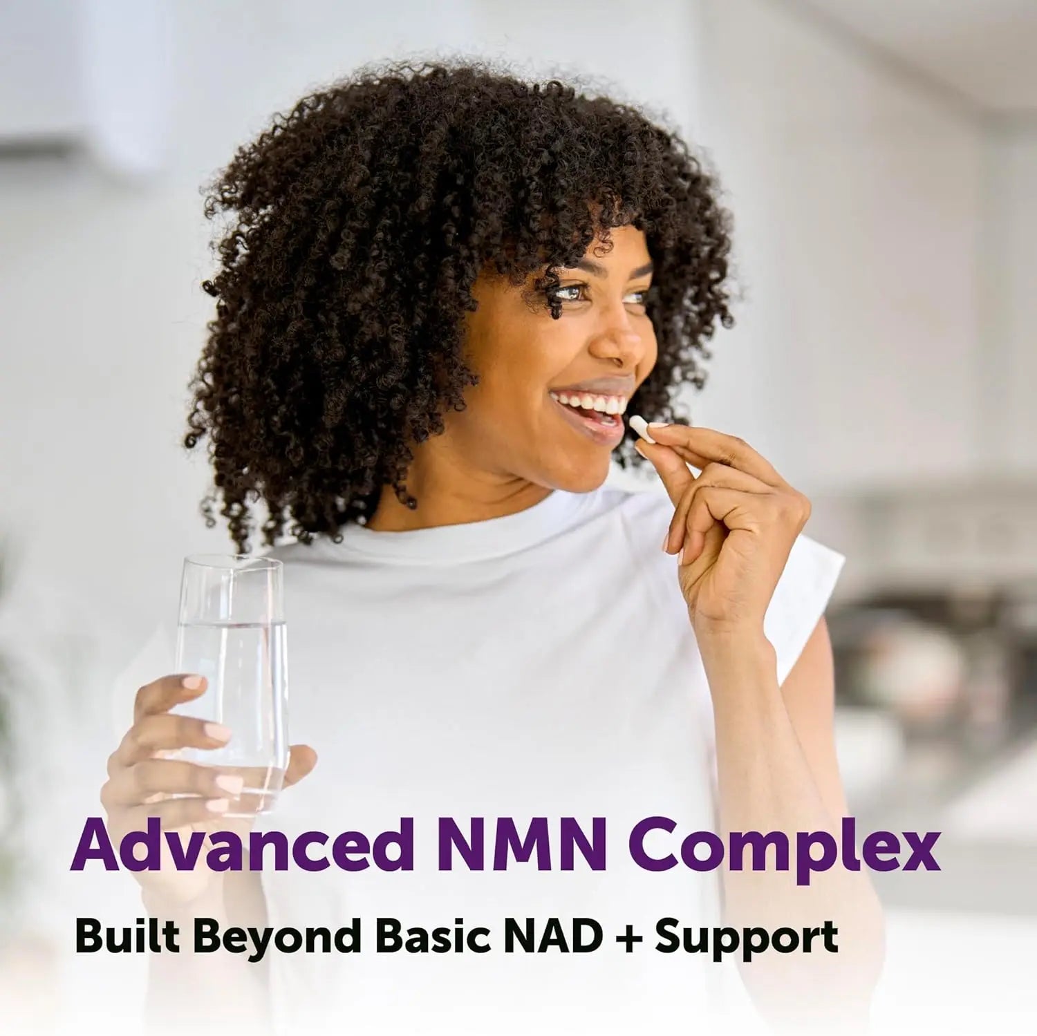 NMN Complex 1000mg, NAD+ Supplement with Resveratrol - NMNH Alternative - Supports Cellular Energy &amp; NAD+ Level, 60 Capsules