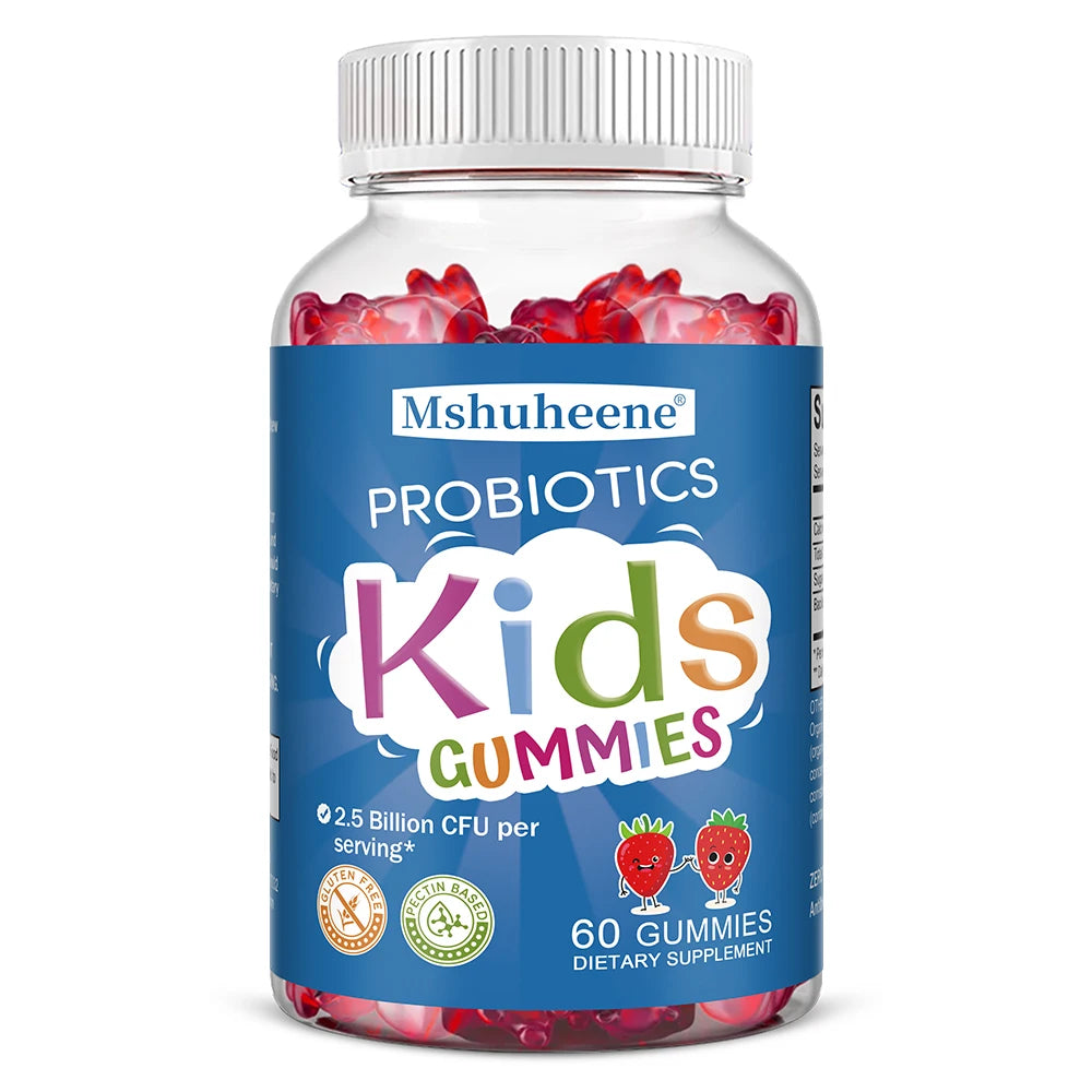 Probiotic Gummies for Adults &amp; Children 2.5 Billion CFU, Berry Antioxidants &amp; Vitamins, Digestive Balance Gut &amp; Immune Support