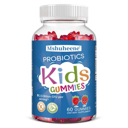 Probiotic Gummies for Adults &amp; Children 2.5 Billion CFU, Berry Antioxidants &amp; Vitamins, Digestive Balance Gut &amp; Immune Support