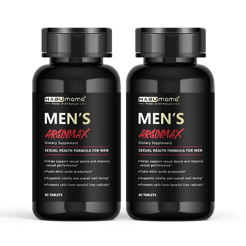 L-Arginine Male Enhancing Supplement for Performance, Endurance and Muscle, Strength and Endurance, Non-GMO, 60 Tablets