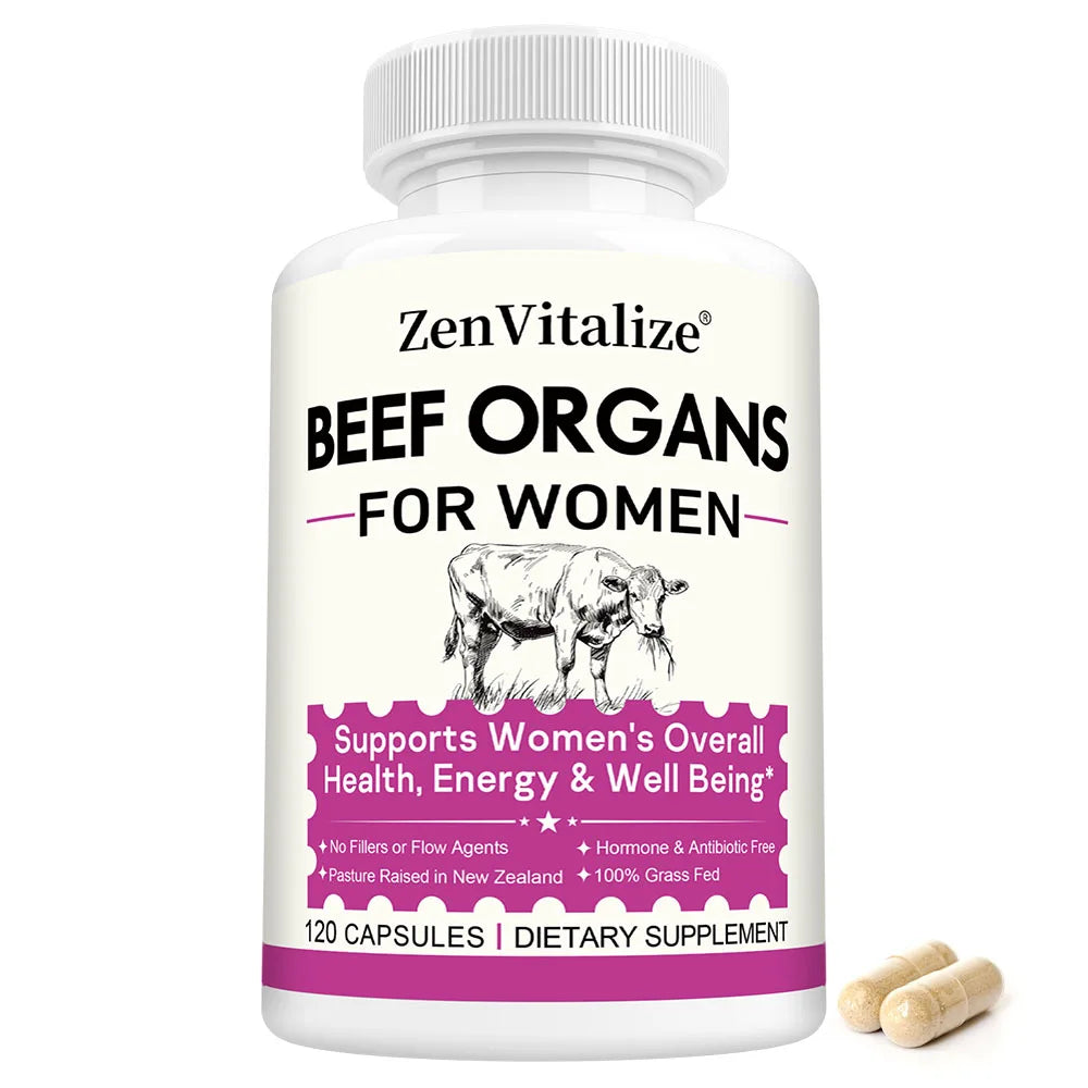 Beef Organ Supplement for Women - Supports Women&