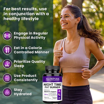 Night Time BodyBuilding Capsule - Supports Appetite Suppressant, Metabolism Supplement