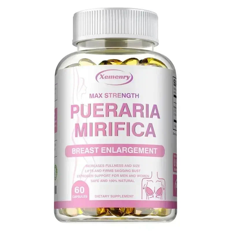 Pueraria Mirifica Supplement - Balanced Estrogen Metabolism, To Support Breasts Bigger, Rounder, Firmer BreastsSupplement