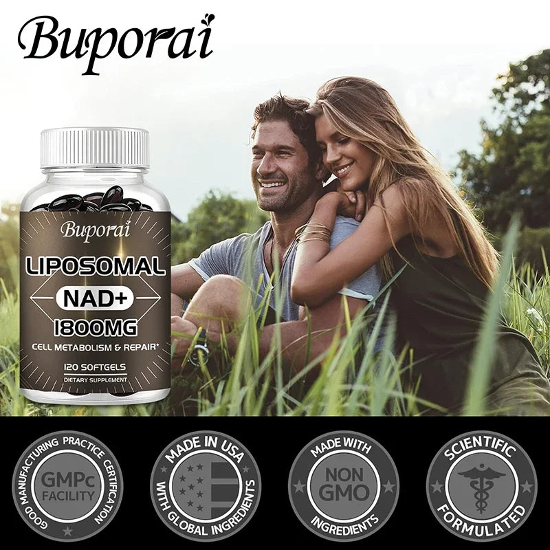 Liposomal NAD Supplement - Support Cellular Health, Stamina &amp; Healthy Aging