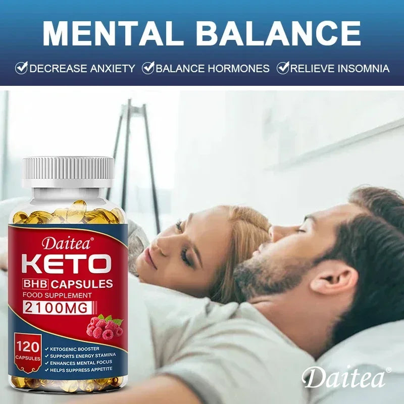 Weight Loss Capsules - 2100 mg - Ketogenic Enhancer, Weight Management, Fat Metabolis