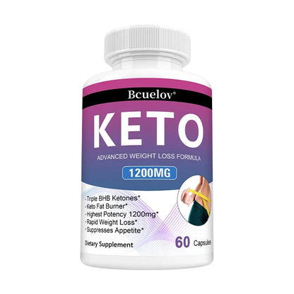 Keto Supplement, 120 Capsules, Supports Keto Diet, for Men and Women, Weight Management, Energy Support, Appetite Control