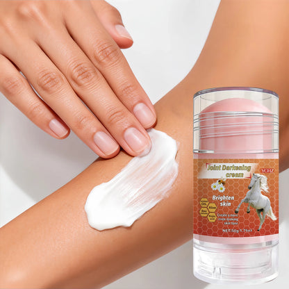 Bee Venom and Horse Oil Stick, Evens Out Skin Tone, Eliminates Dark Spots and Dullness - Non-Greasy, Suitable for Both Men and Women - Whitening and Moisturizing Cream, for Day and Night Use - 50g