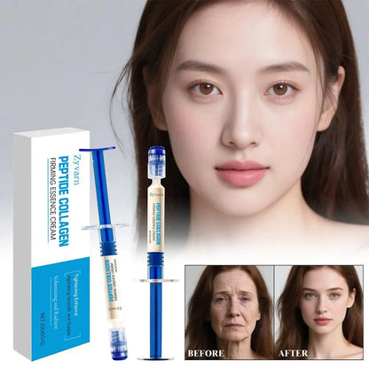 2pcs Collagen Elasticity Essence Cream Enriched peptides collagen deeply nourishes improving elasticity firmness skincare