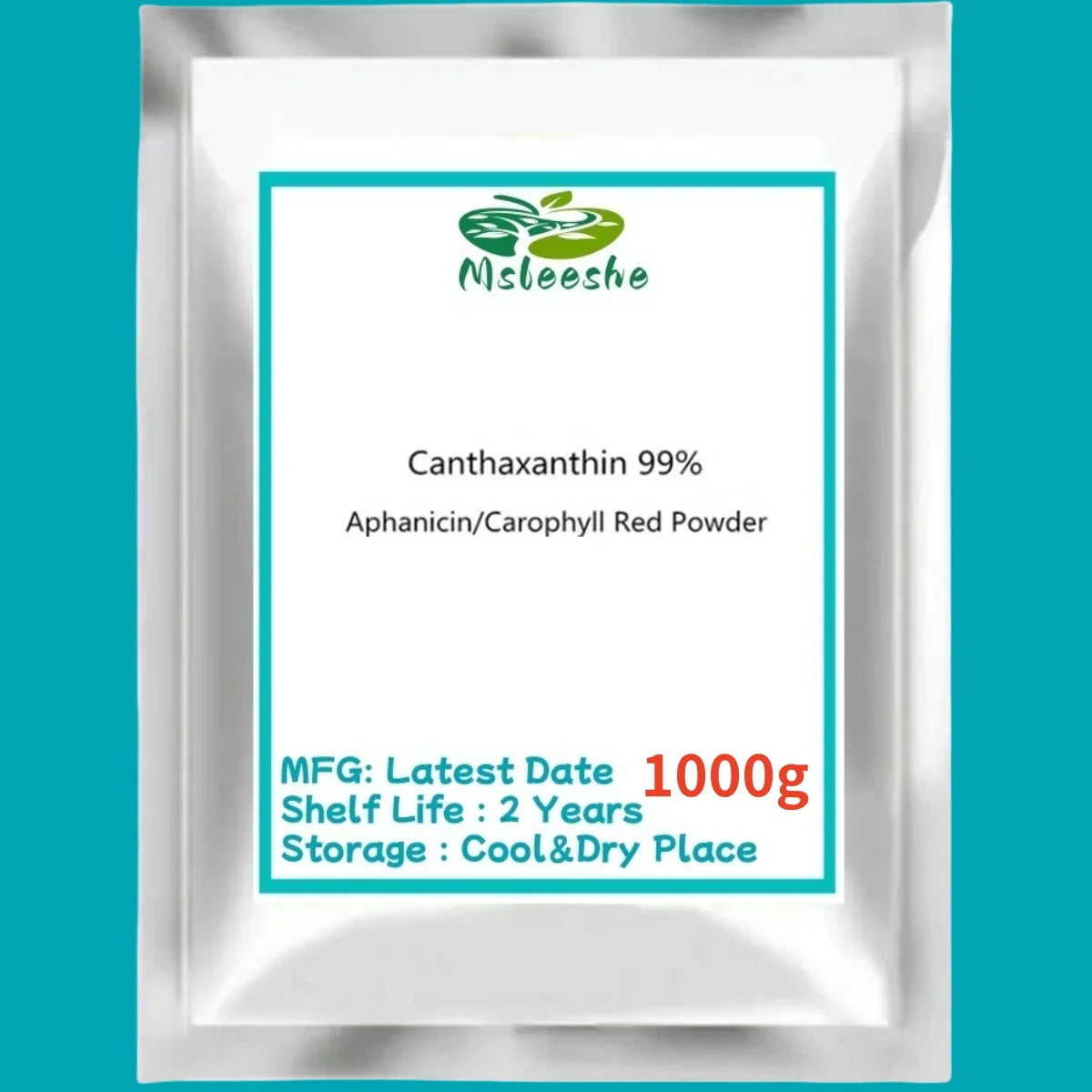 Free Shipping 50g-1000g Canthaxanthin/aphanicin/carophyll Red Powder For Feed Additive Animal Feed Additive